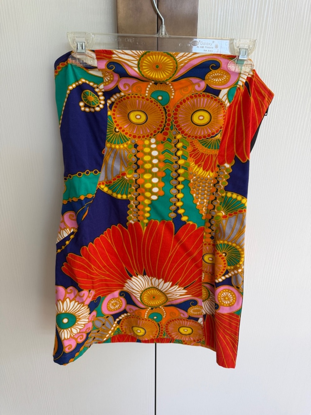 Vibrant Floral Print Women's Dress in Multi-Color